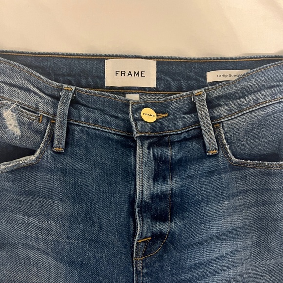 FRAME Le High Straight size 25 - Picture 3 of 7